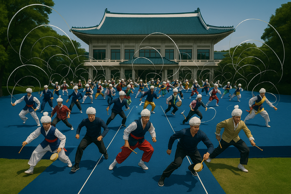 80인 상모놀이